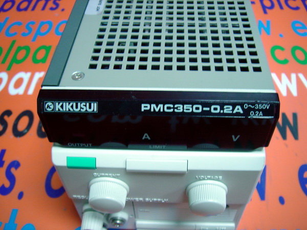 KIKUSUI PMC350-0.2A 0~350V 0.2A REGULATED DC POWER SUPPLY - PLC DCS SERVO  Control MOTOR POWER SUPPLY IPC ROBOT